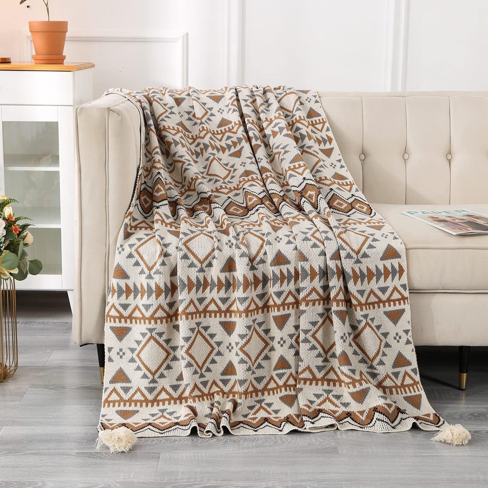 knitted blanket