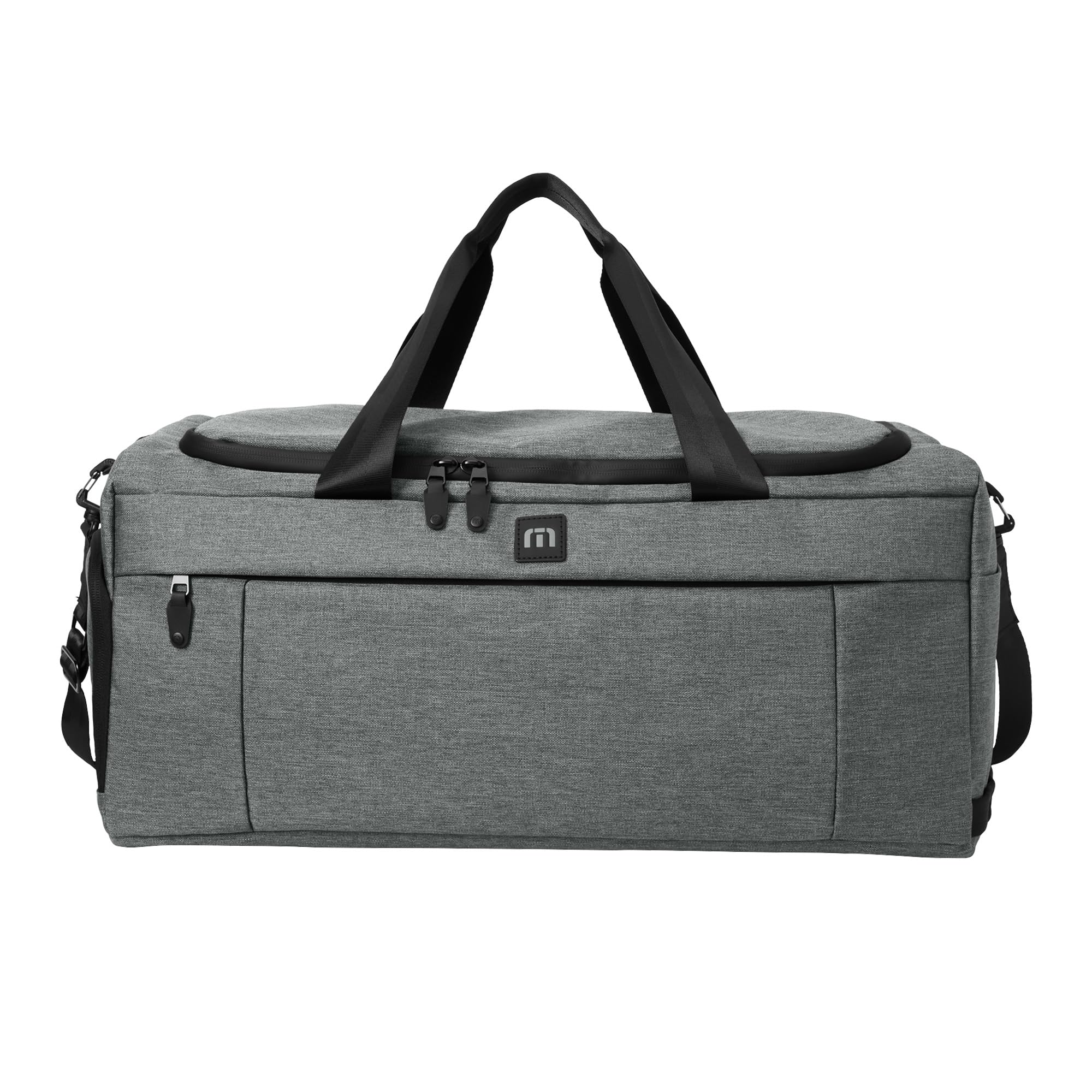 TravisMathew Duration Duffel Bag, Graphite Heather