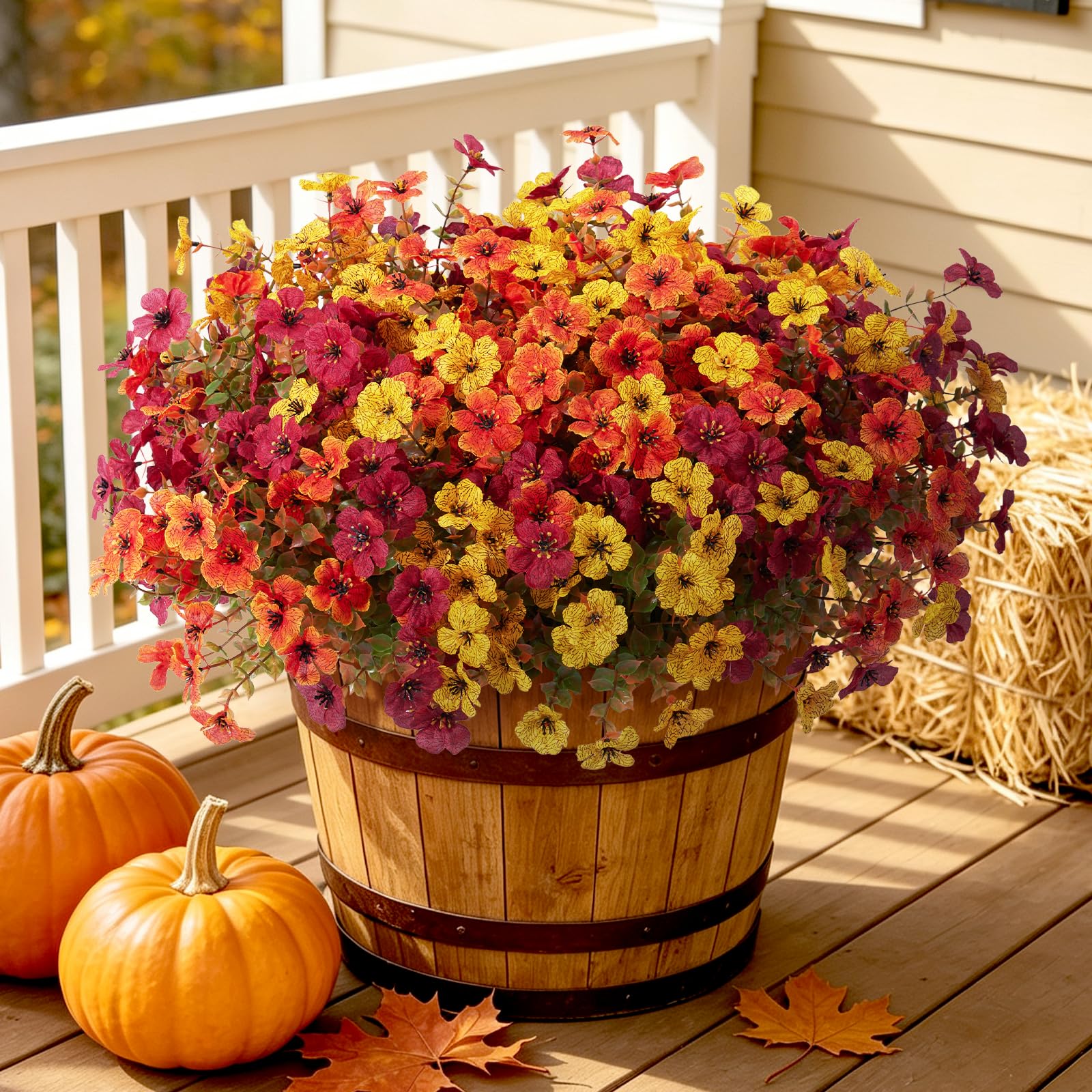 Hrobek 12 Bunches Artificial Mums