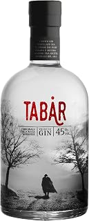 Premium Gin Tabar, l'originale della Bassa Modenese. Gin Distillato tra le nebbie dei fiumi Panaro e Secchia secondo una ricetta originale del 1814. 70cl, 45% Vol.