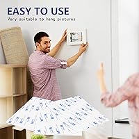 Vista 4 de Cinta de espuma de doble cara, impermeable, extraíble, almohadilla adhesiva para colgar en la pared, automóvil, hogar, decoración de oficina, 1.063