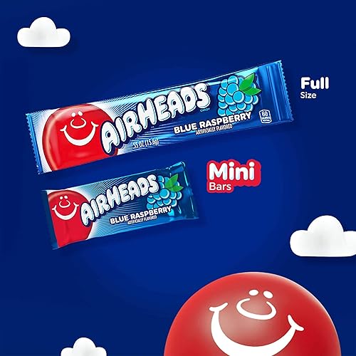 Miniatura 21 de Airheads - Minibarras, bolsa de dulces de Halloween para dulce o truco, dulces a granel envueltos individualmente para adultos y niños, para fiesta