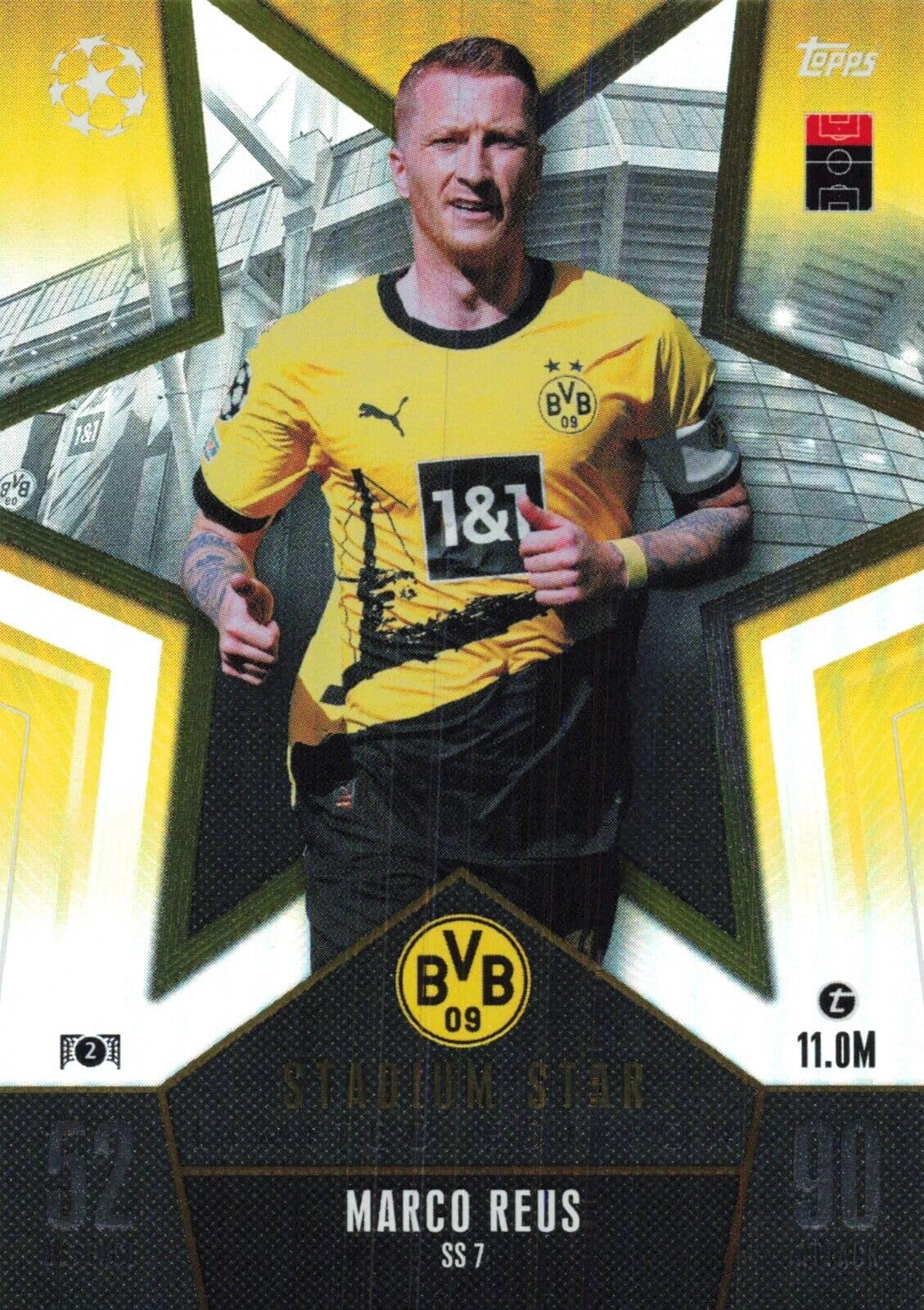Topps Match Attax 2023 2024 Marco Reus Stadium Star Limited Edition #SS7