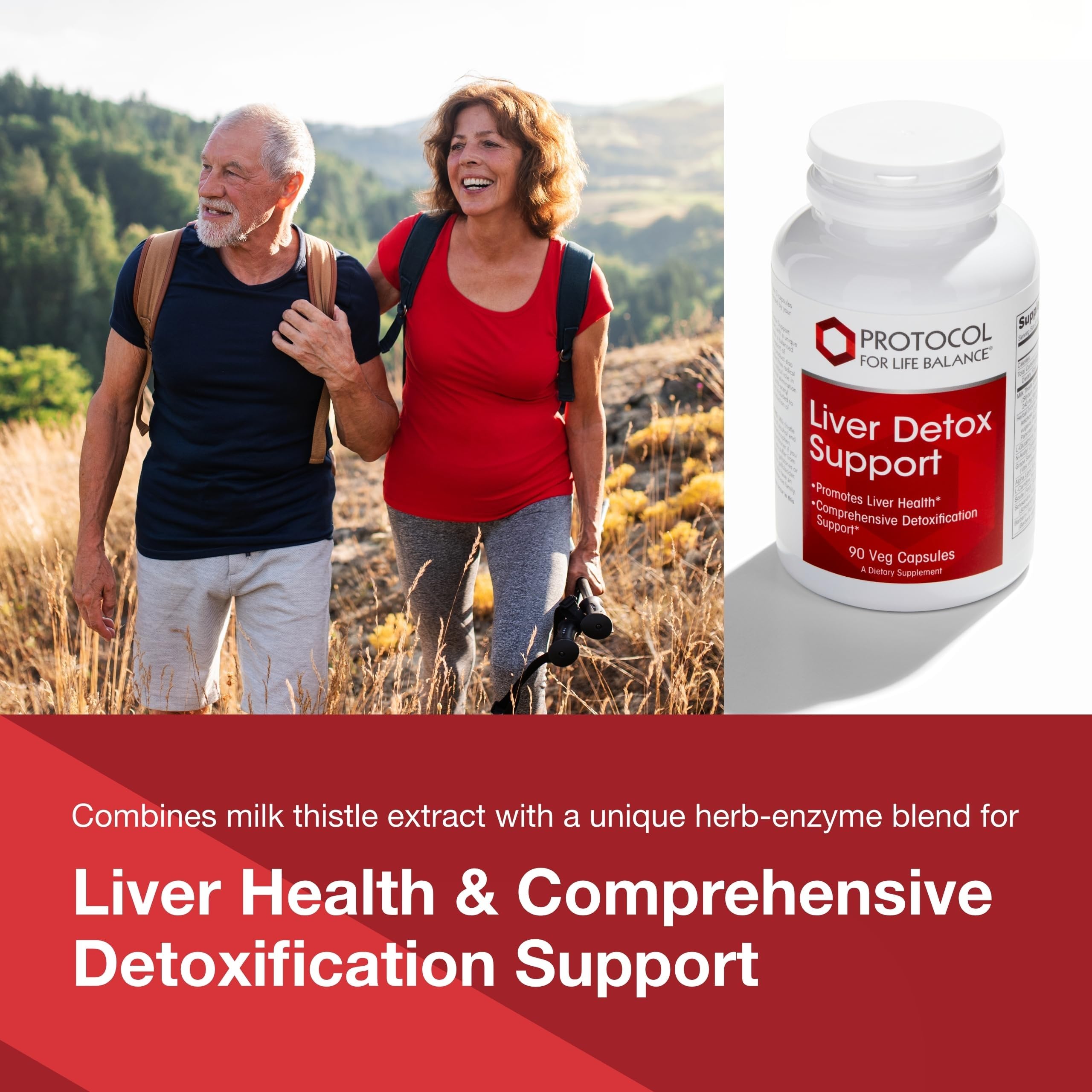PROTOCOL FOR LIFE BALANCE Liver Detox Support, Milk Thistle, 90 Veg Caps — Amazon image 3