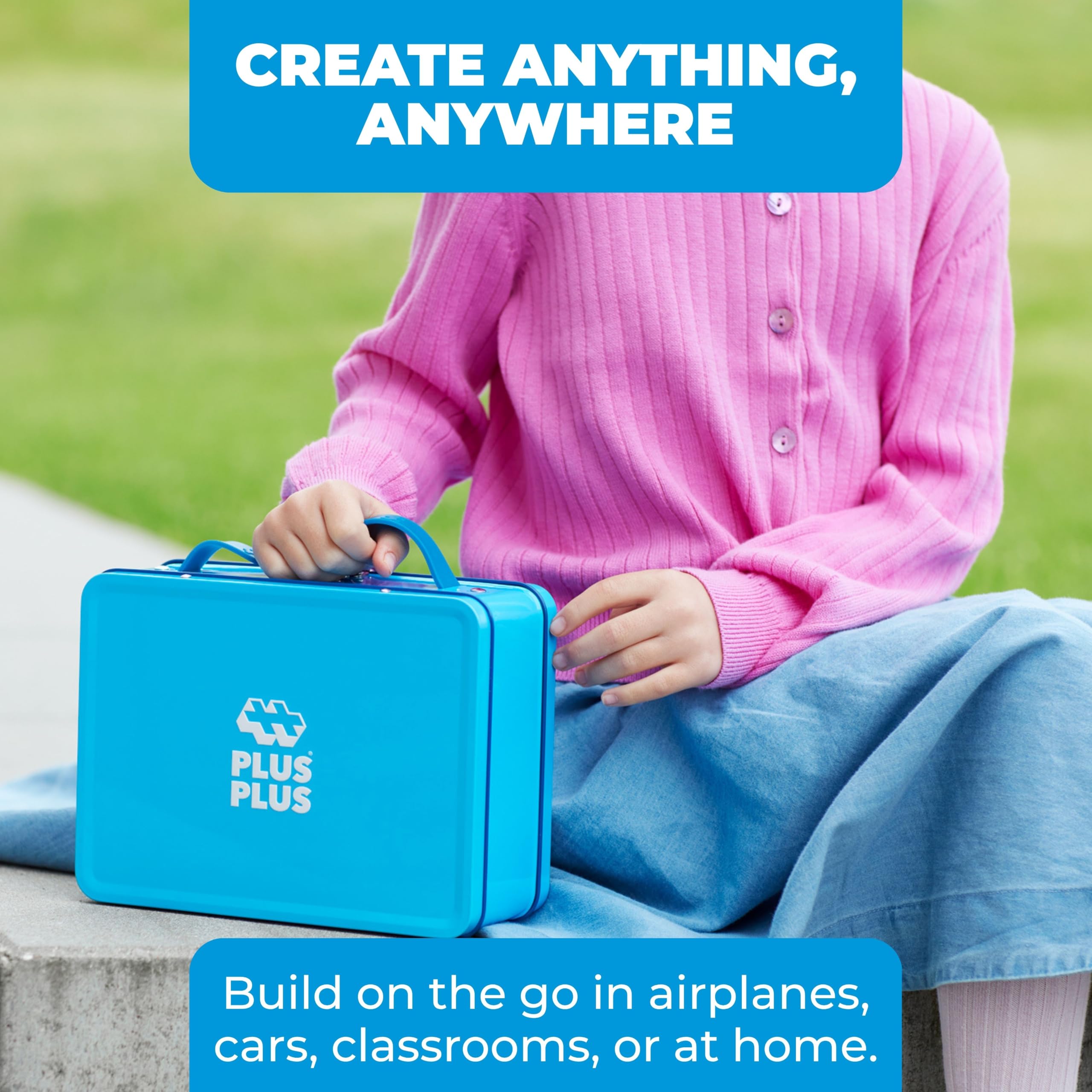 Amazon.com: PLUS PLUS Metal Suitcase, Basic Mix - 600 Piece