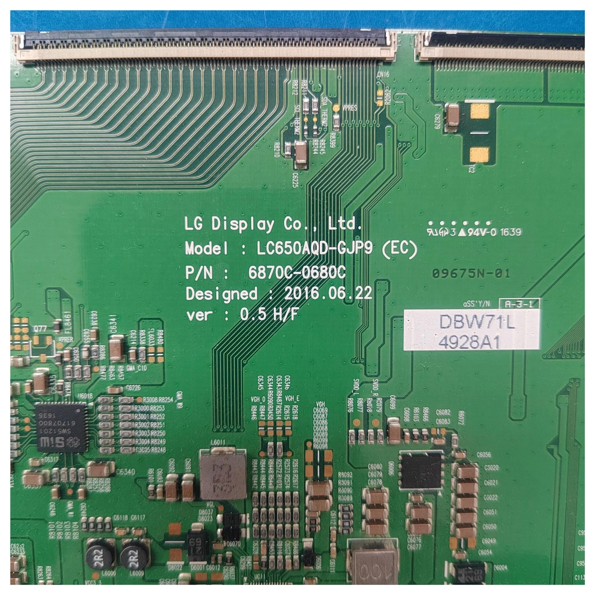 Amazon.co.jp: TV マザーボード、LG 対応、6870C-0680C LC650AQD-GJP9