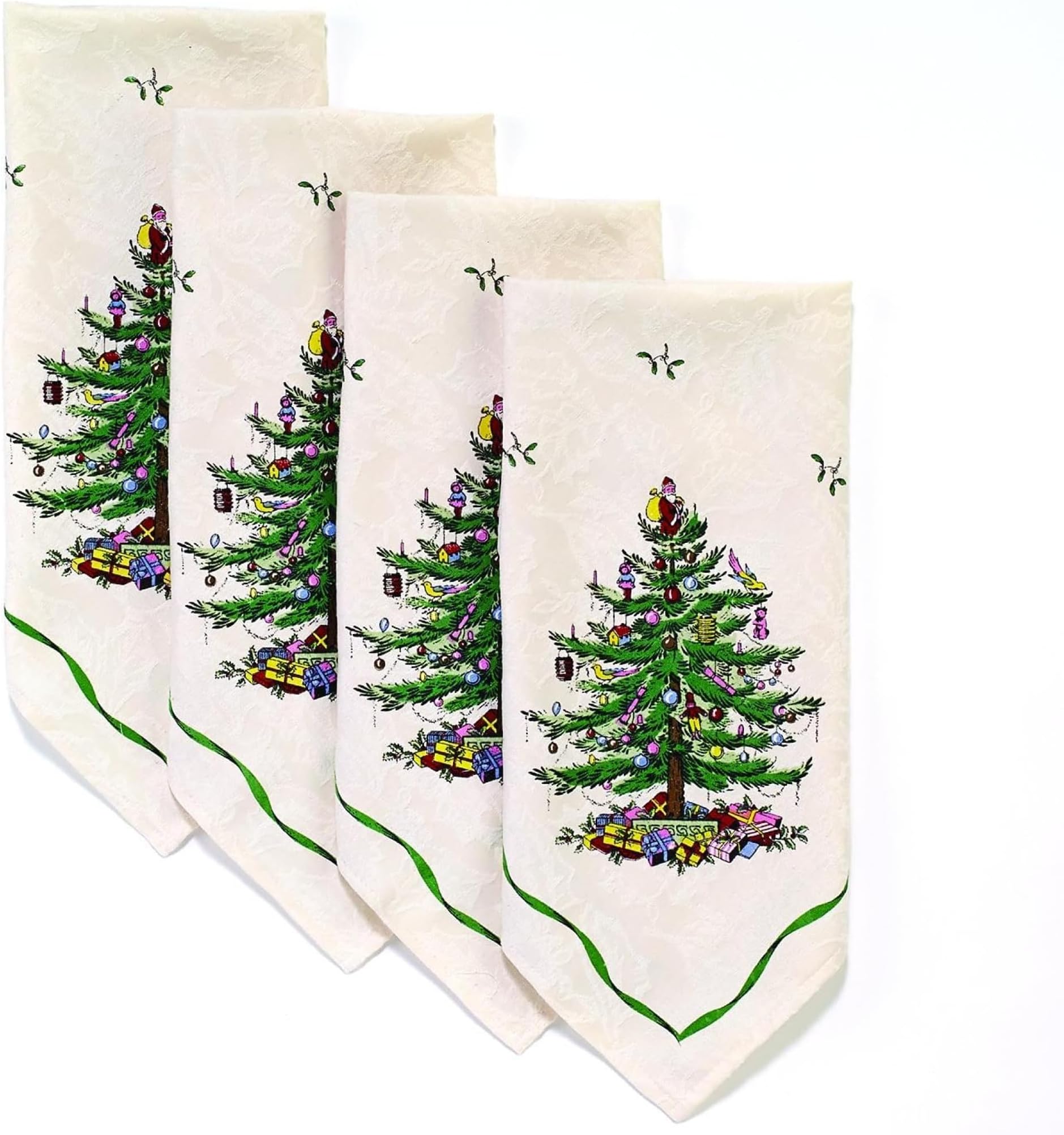 Avanti Linens Collection, Cotton Polyester, Multicolor, 20" x 20" (Set of 4)
