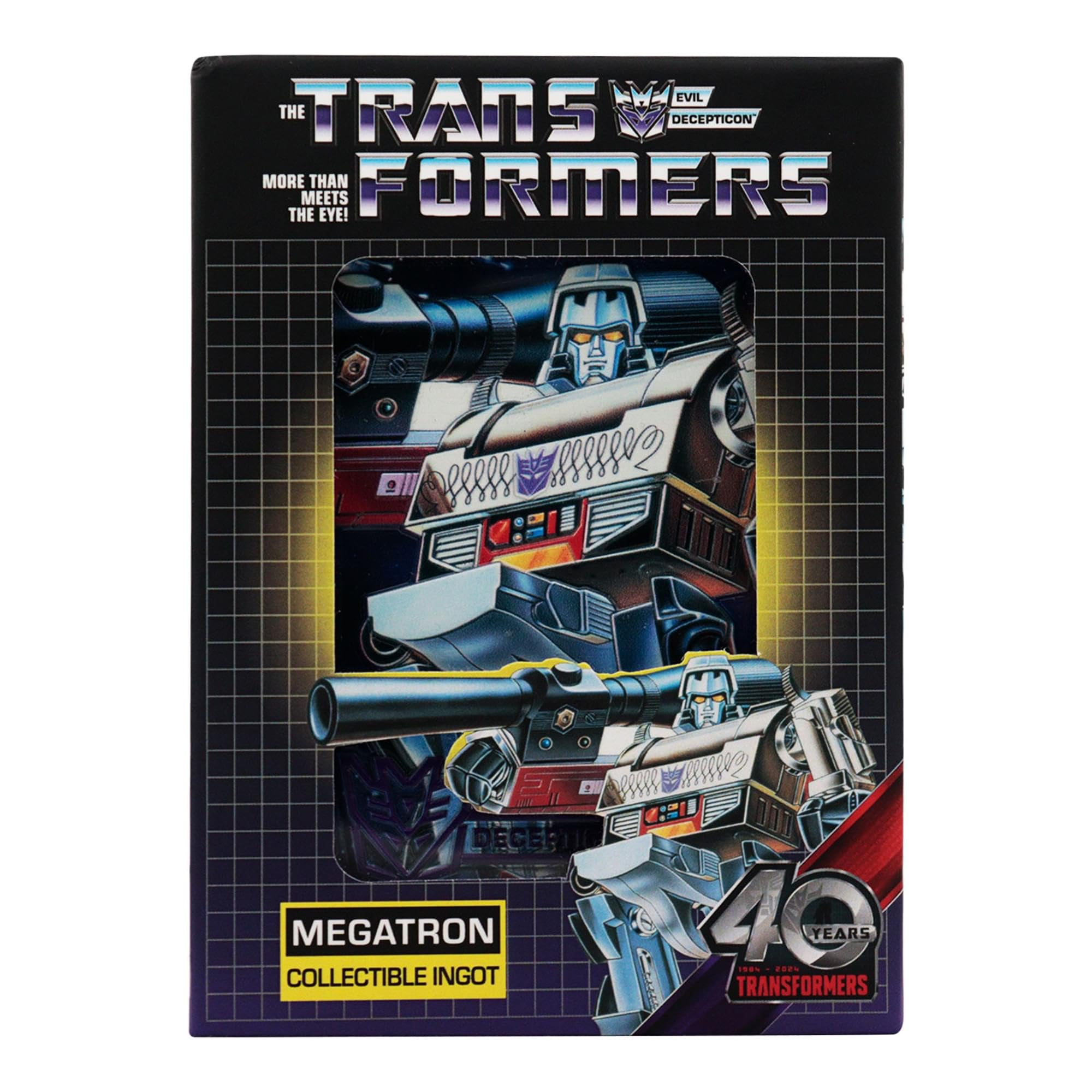 FaNaTtik Transformers 40th Anniversary Decepticons Metal Collectible Lingotto