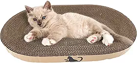 Arranhador Oval Berço Para Gatos Médio Fox Pet Shopping 42cm