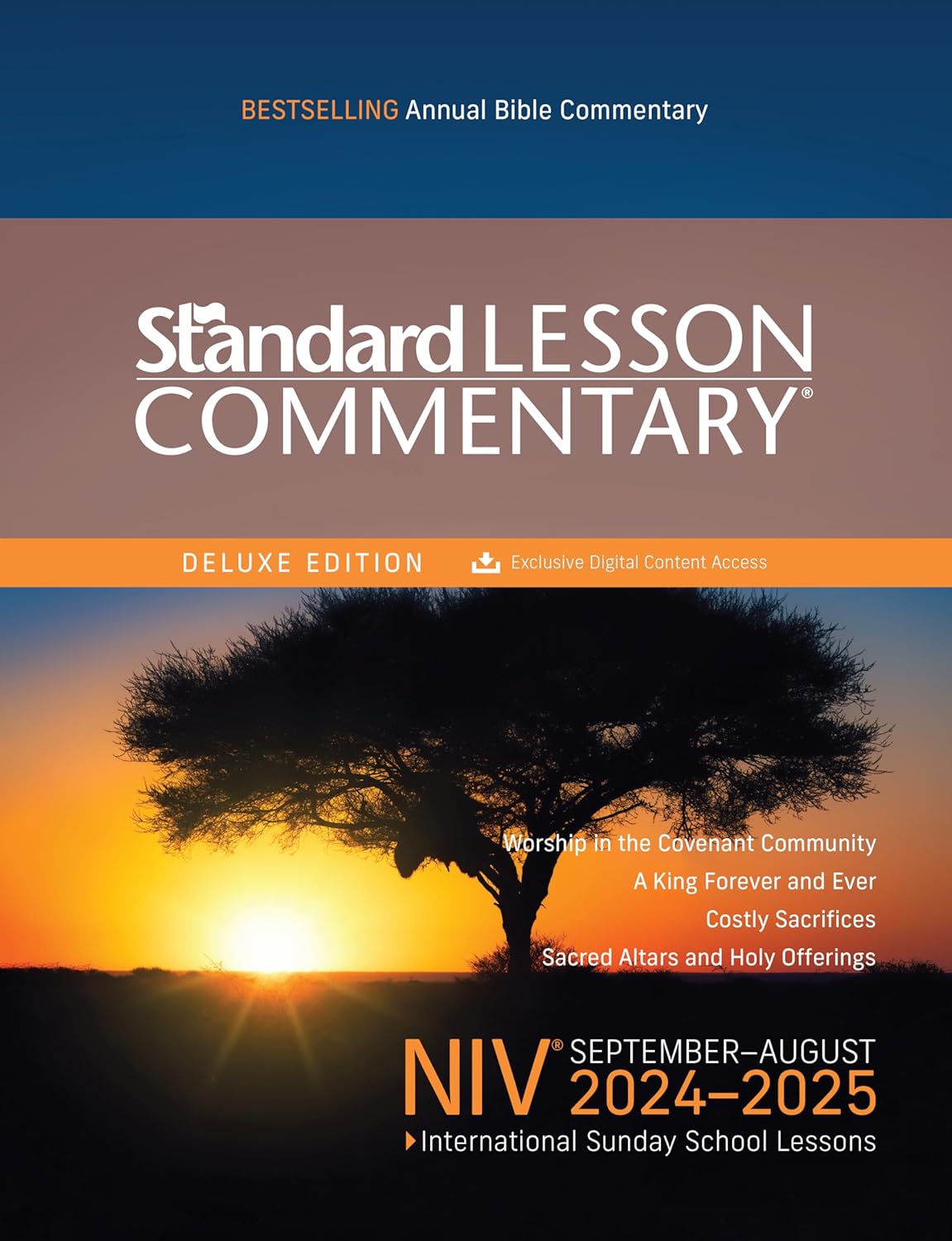 NIV® Standard Lesson Commentary® Deluxe Edition 2024-2025 (Standard Lesson Comm)