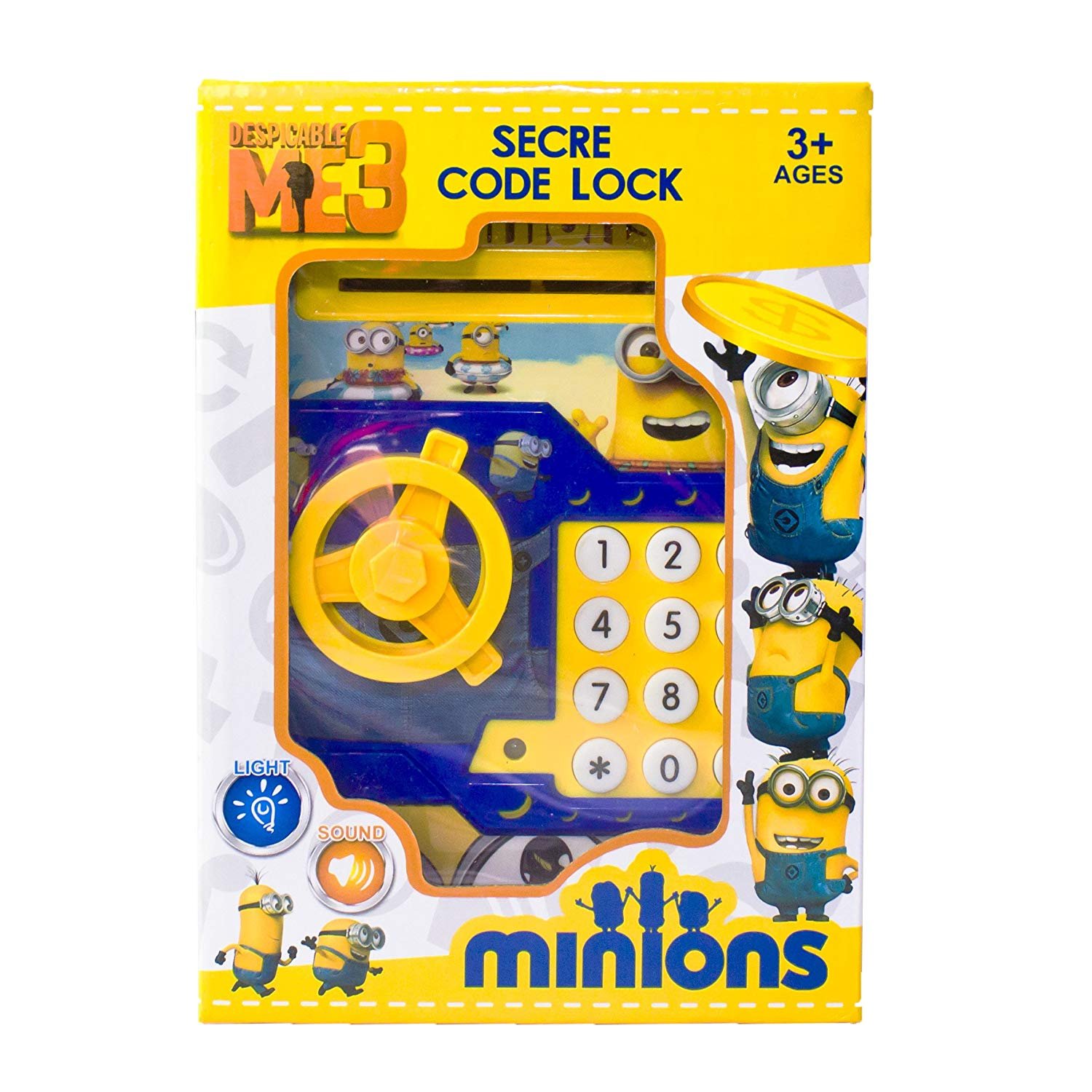 ARS TRADING COMPANY Minion Mini ATM with Electronic Lock & Secret