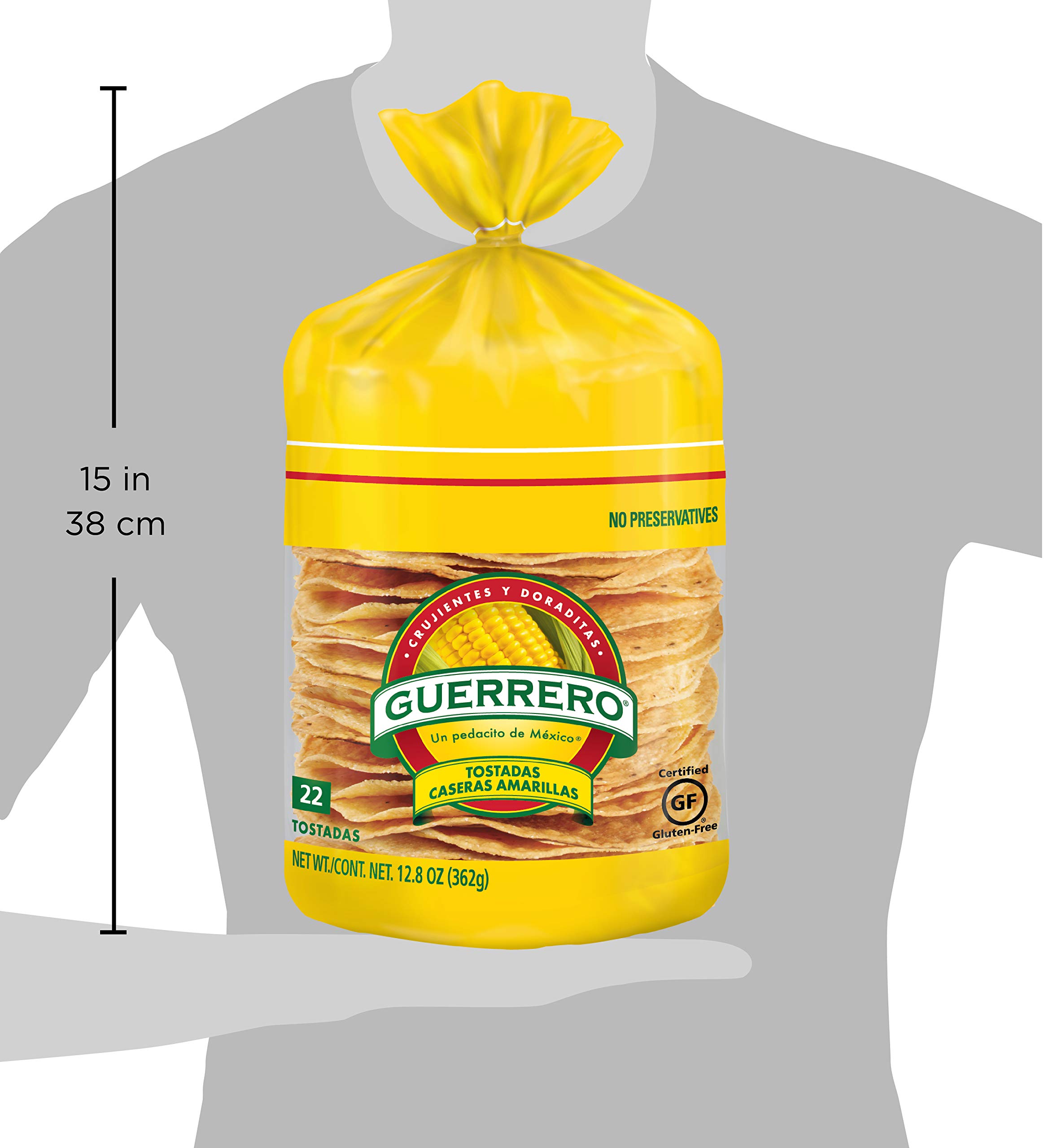 Buy Guerrero Amarillas Classicas Yellow Tostadas, Gluten Free, Trans