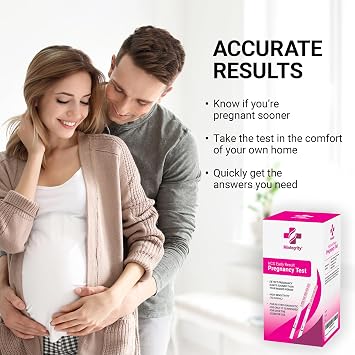 50 Pack Pregnancy Test Strips, Rapid and Accurate Results
