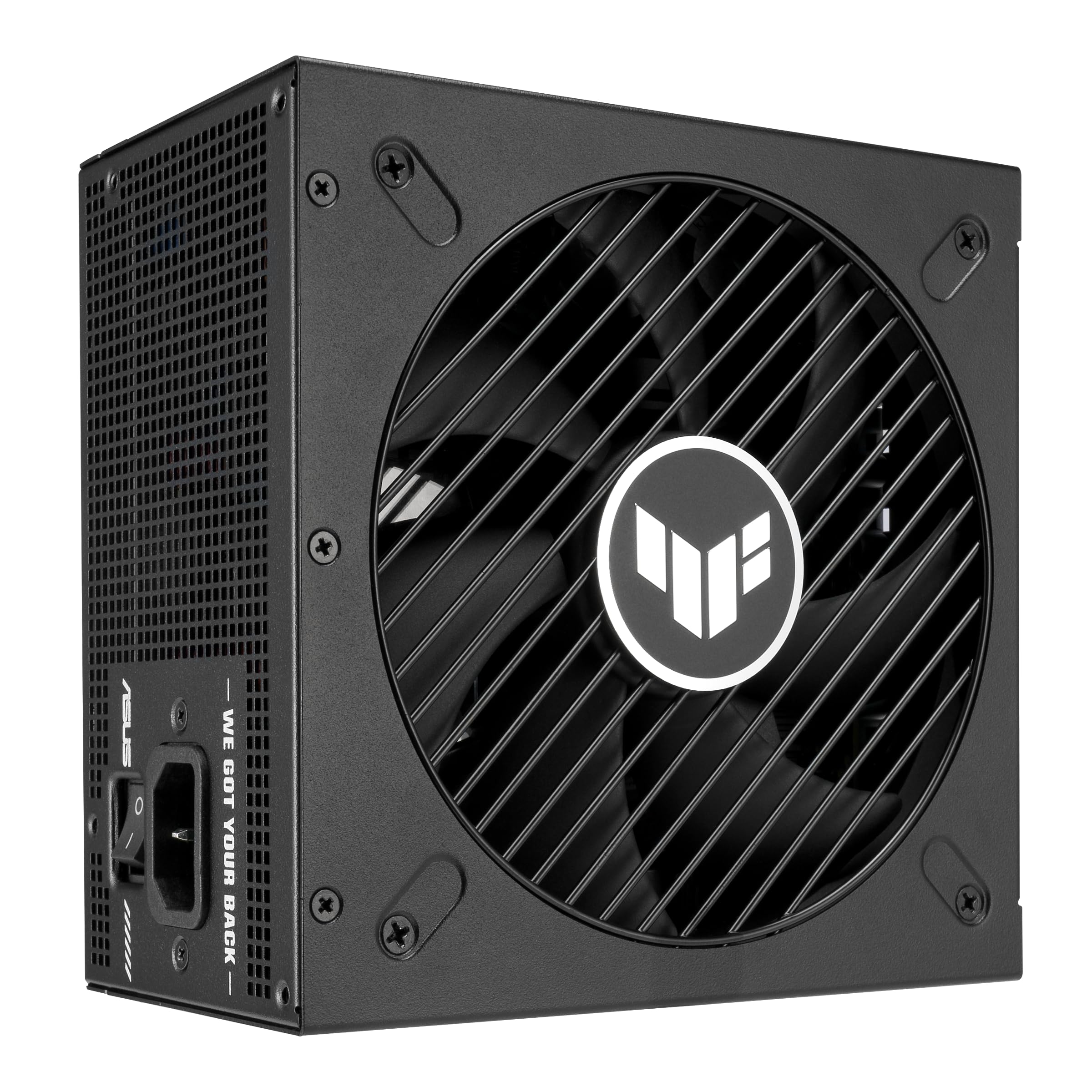 ASUS TUF Gaming 850 W Platinum Gaming zasilacz sieciowy (850 W, wentylator z podwójnym łożyskiem kulkowym, kompatybilny z ATX 3.1 i PCIe 5.1, certyfikat 80 Plus Platinum, trawiony kabel, czarny)
