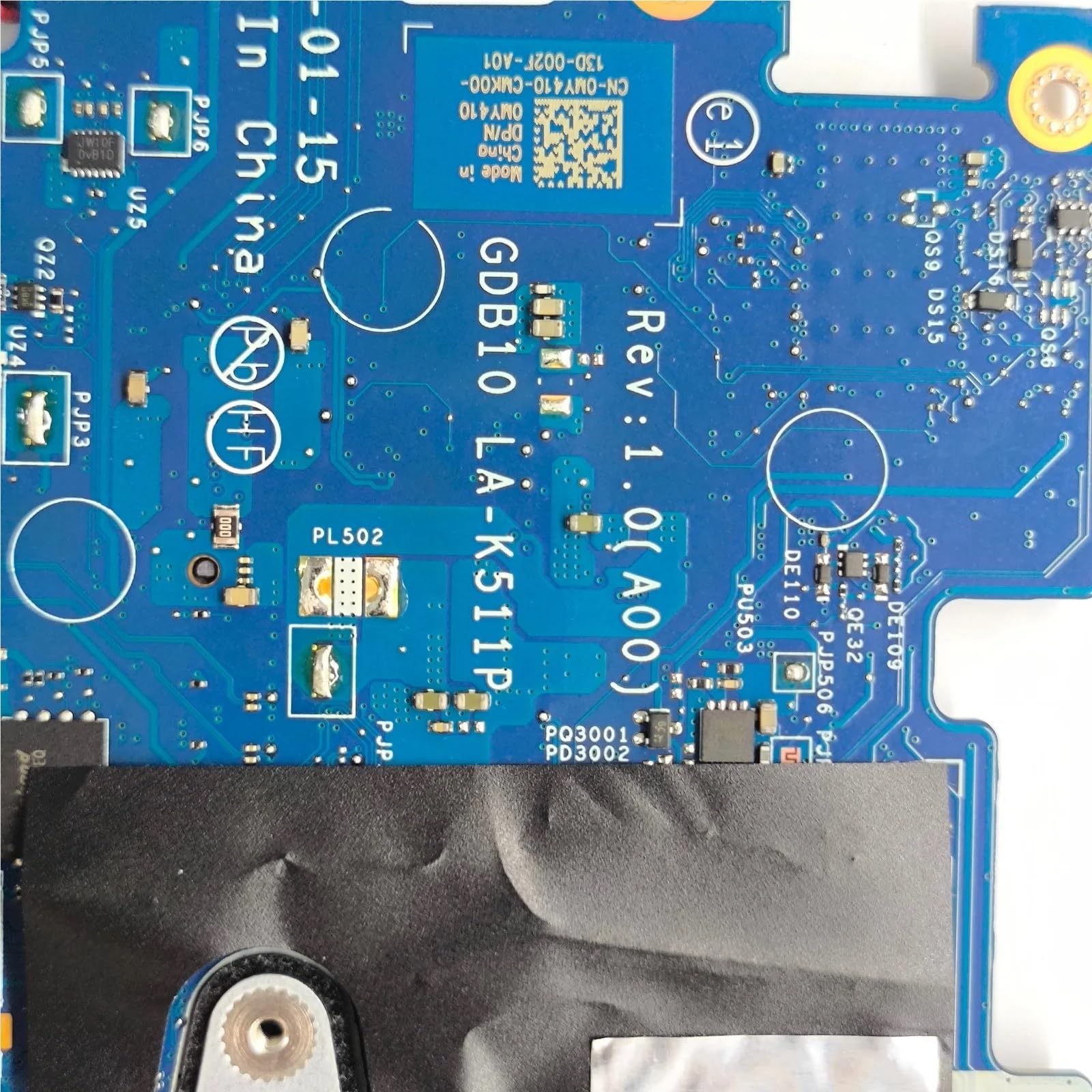 0MY410 for płyta główna laptopa 3120 N6000 GDB10 K511P płyta główna