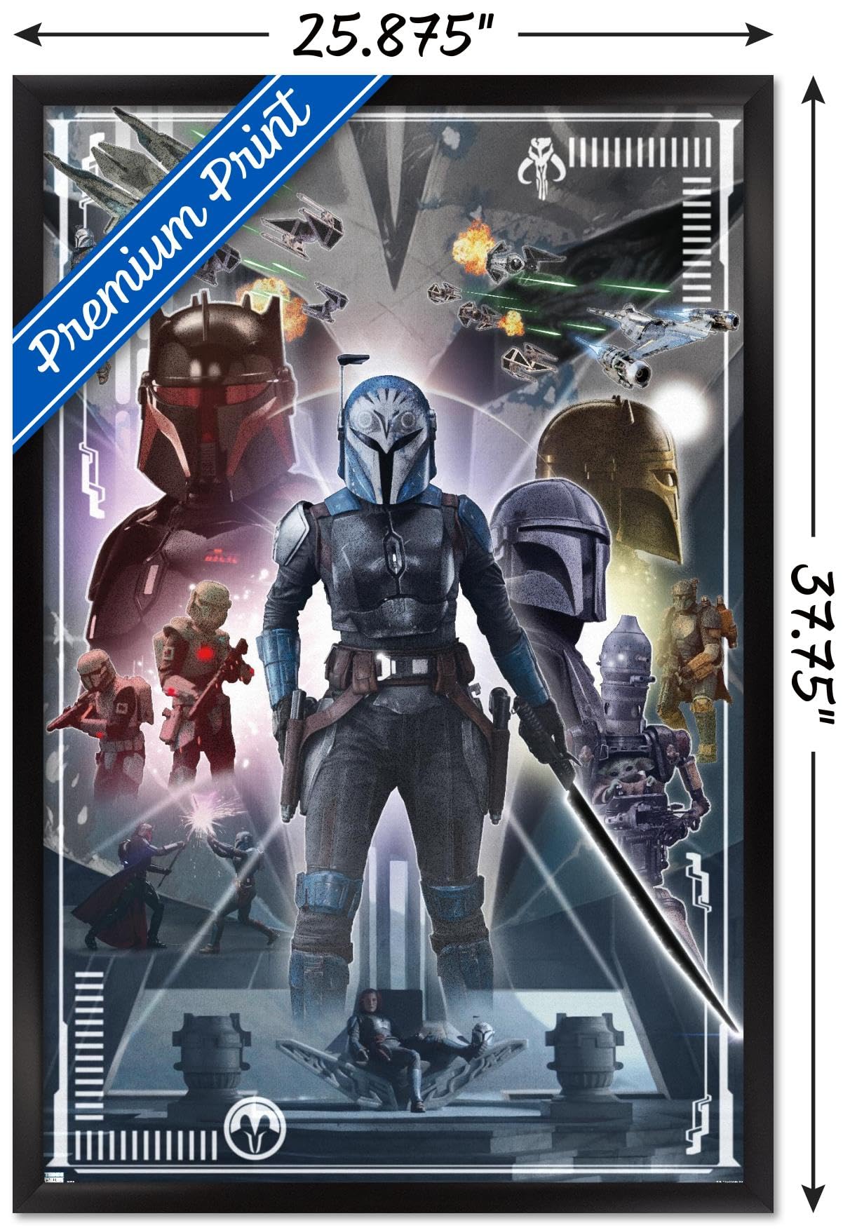 スターウォーズ　THE MANDALORIAN ポスター STAR WARS: THE MANDALORIAN (2023)