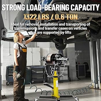 Amazon.com: GarveeTech 2-Plunger Transmission Jack, 1322 LBS