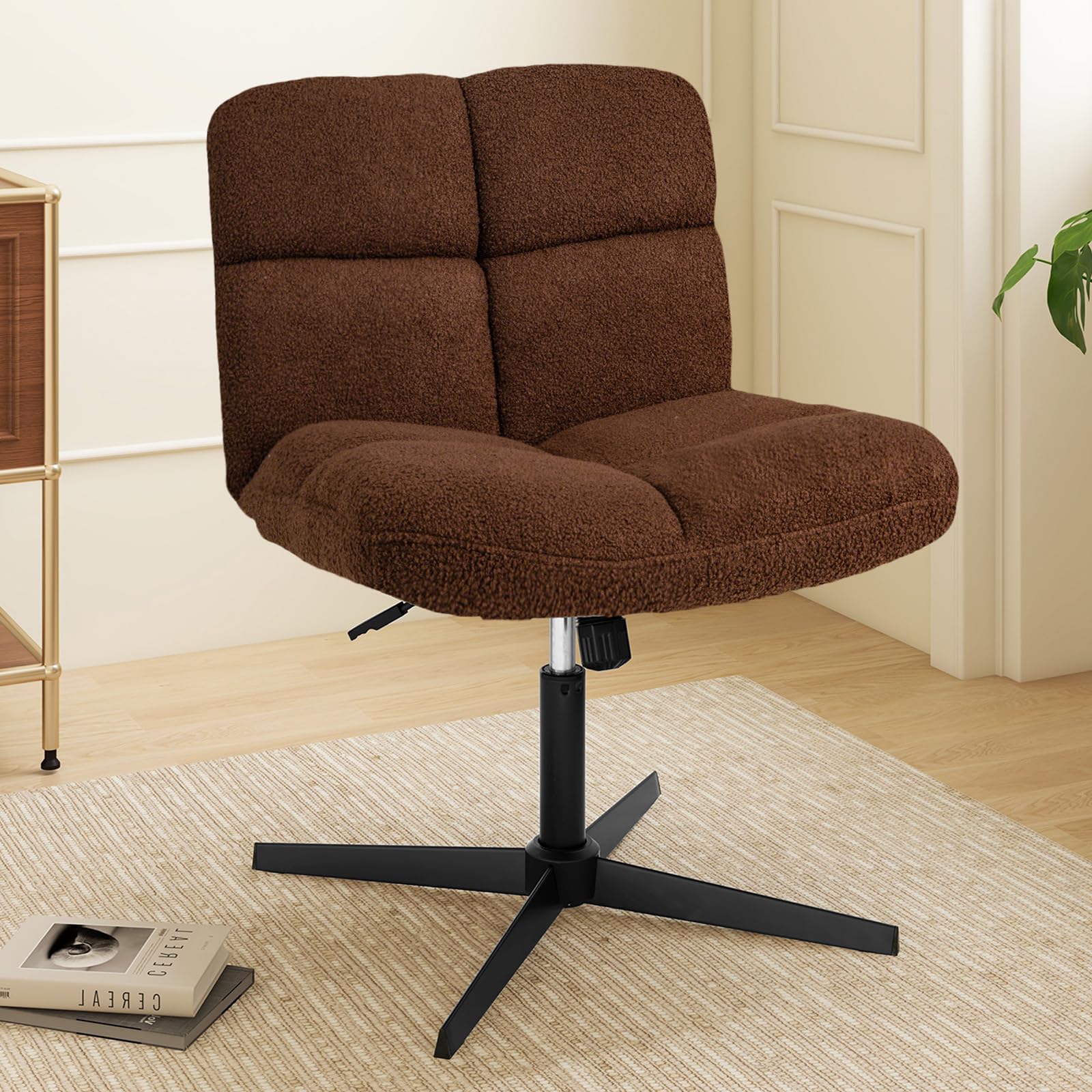 Amazon.com: Giantex Criss Cross Chair, Armless Cross Legged Office