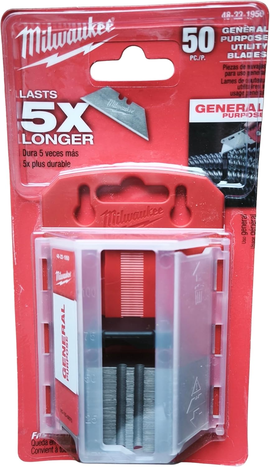 48-22-1950 Milwaukee, 50Piece, General Purpose Utility Blade