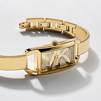 Amazon.com: Michael Kors Women's MK Empire Three-Hand Gold
