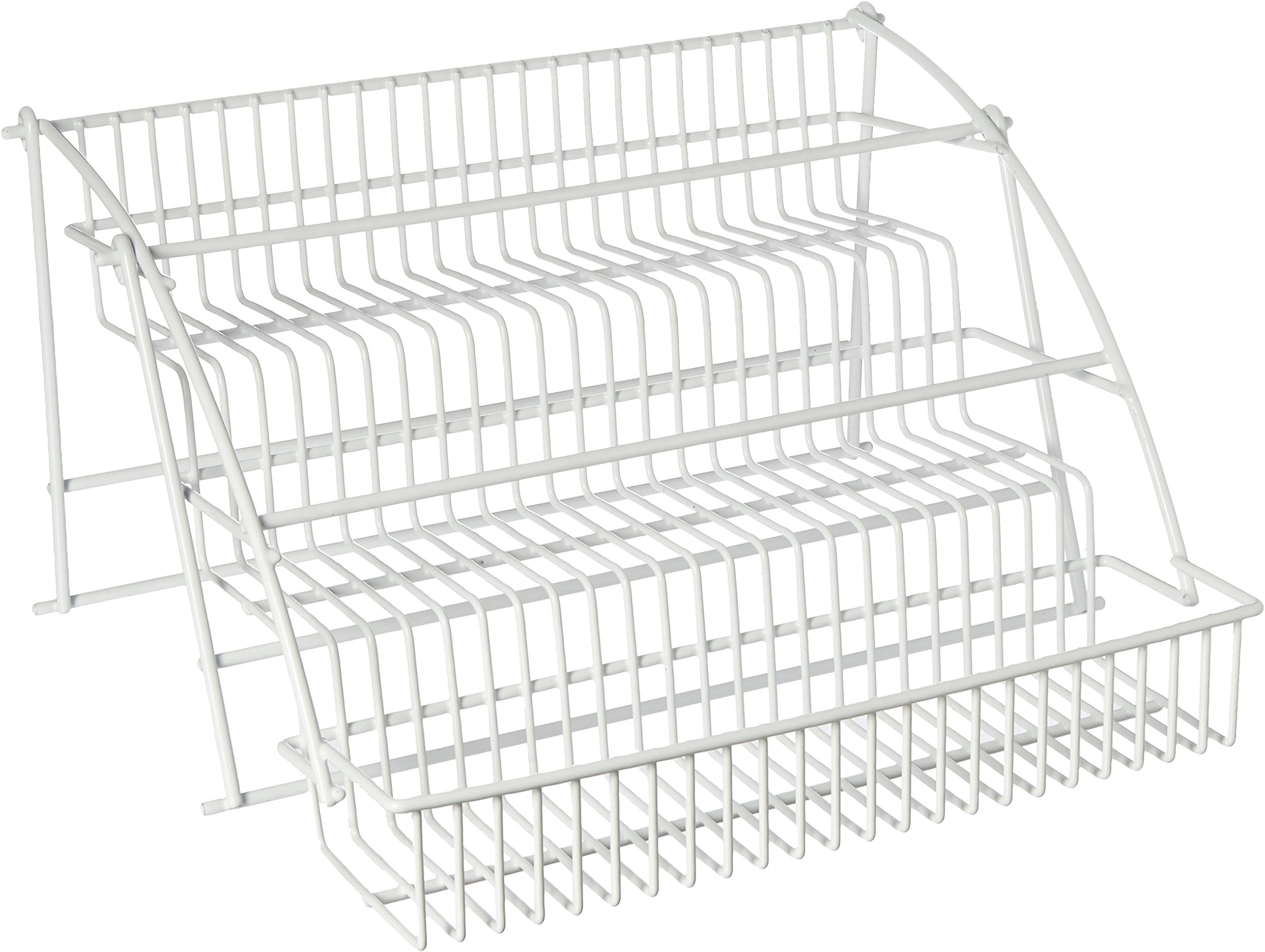 Rubbermaid Pull Down Spice Rack, White