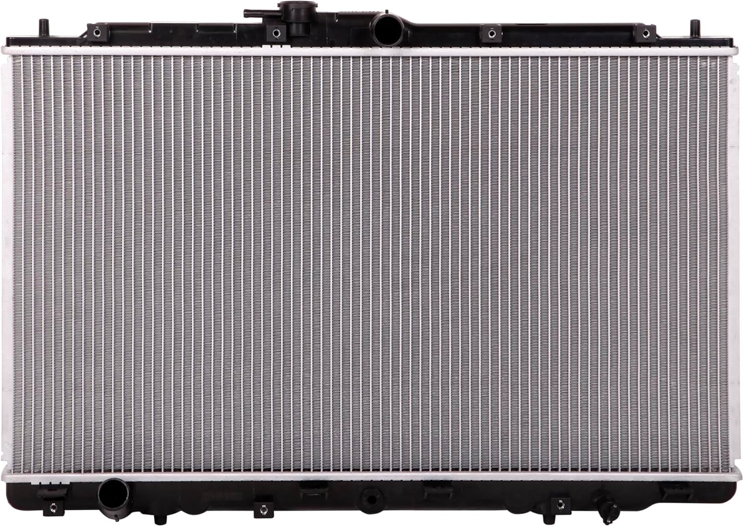Lynol Cooling System Complete Aluminum Radiator Compatible With 2002-2003 Acura TL 2001-2003 CL With Sensor Hole V6 3.2L Downflow Direct Replacement