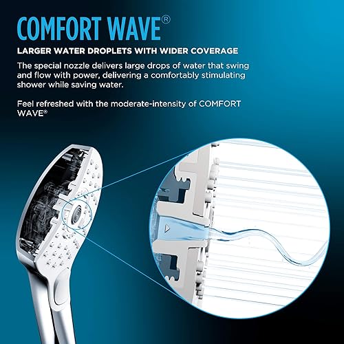 Miniatura 4 de TOTO TBW01011U4#BN Serie G Ronda Tres Modos de Pulverización Cabezales de ducha, níquel cepillado