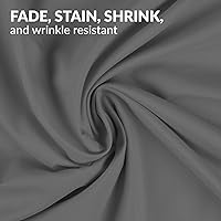 Vista 8 de Mellanni. - Juego de fundas de almohada de lujo - ropa de cama de microfibra cepillada 1800 - resistente a arrugas, manchas y decoloración