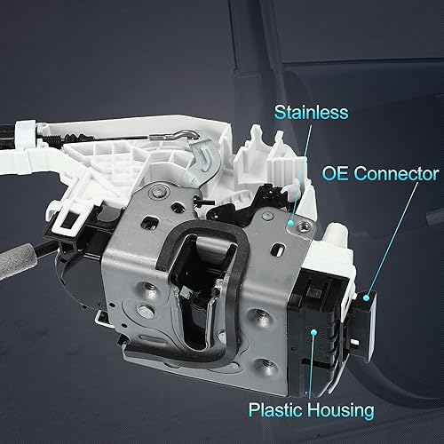 Miniatura 5 de X AUTOHAUX 2047203035 Conjunto de actuador de cerradura de puerta delantera derecha para Mercedes-Benz C250 2012-2015 para Mercedes-Benz C300