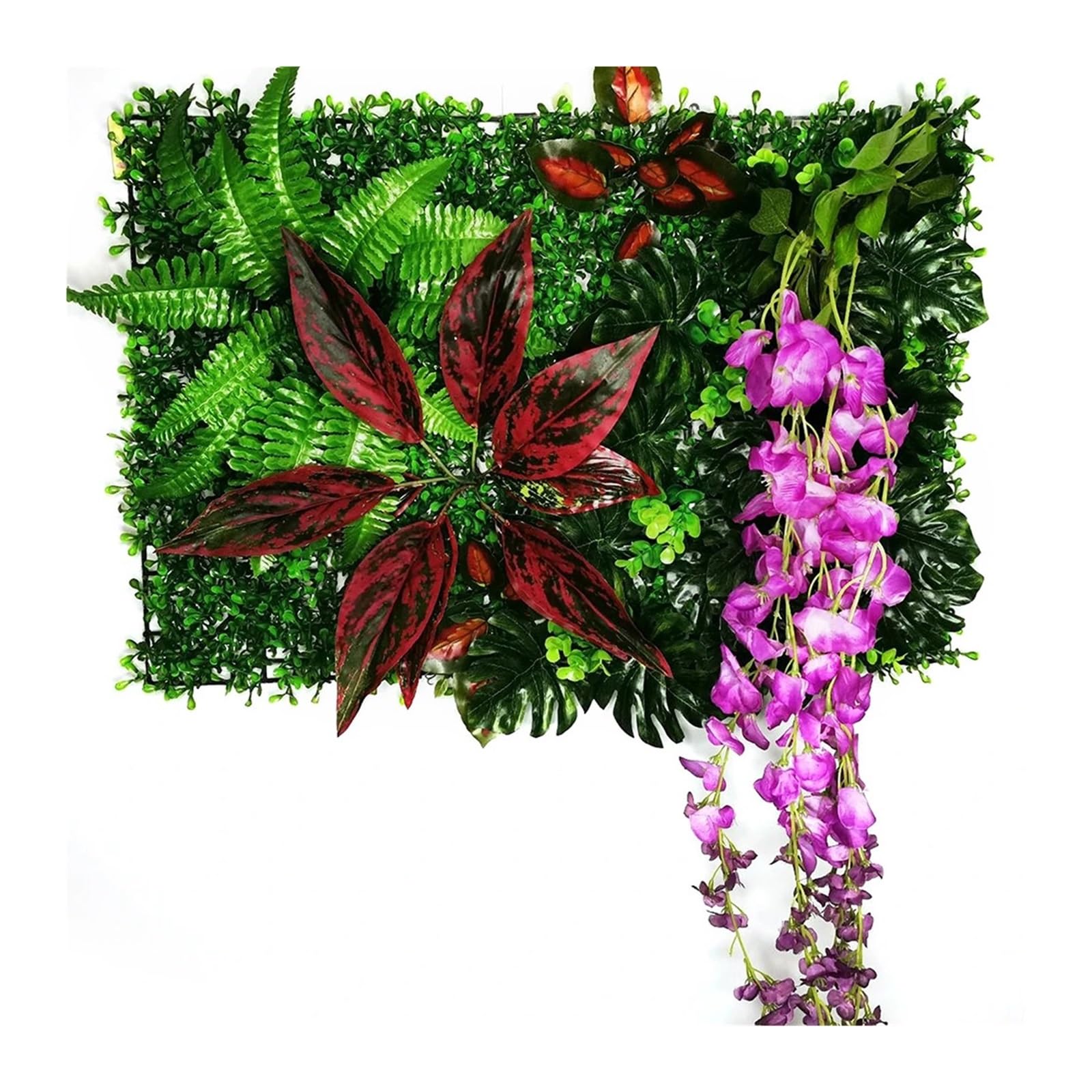 GYTTDERFL Artificial Turf Artificial Plant Grass Wall Lawn Fake Flower Wedding Decoration For Household Supplies(Style11)
