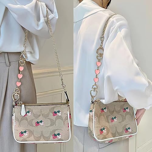 Miniatura 6 de Cadena extensora de correa para bolso de mano para mujer, exquisita correa de cadena de repuesto