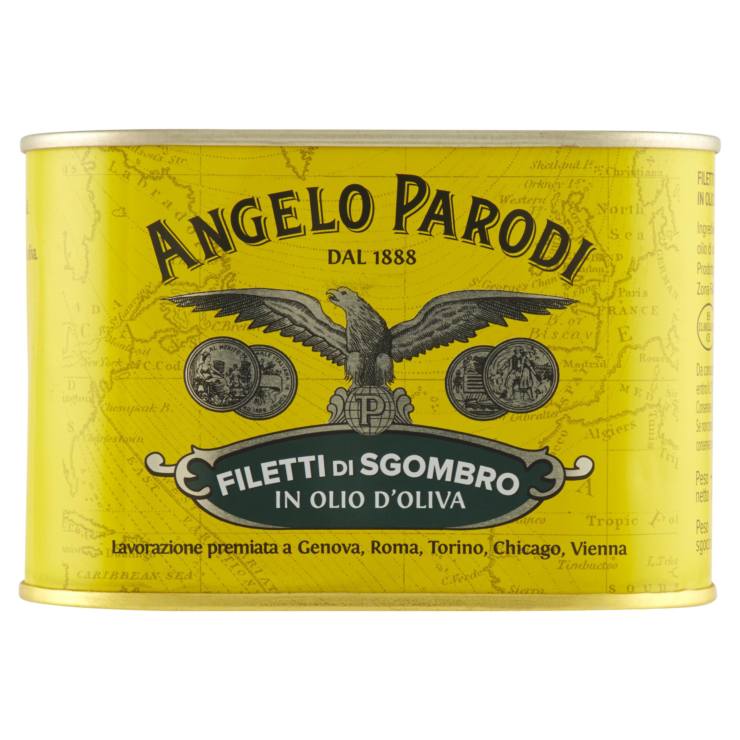 Angelo Parodi Filetti di Sgombro in Olio d'Oliva 730 g