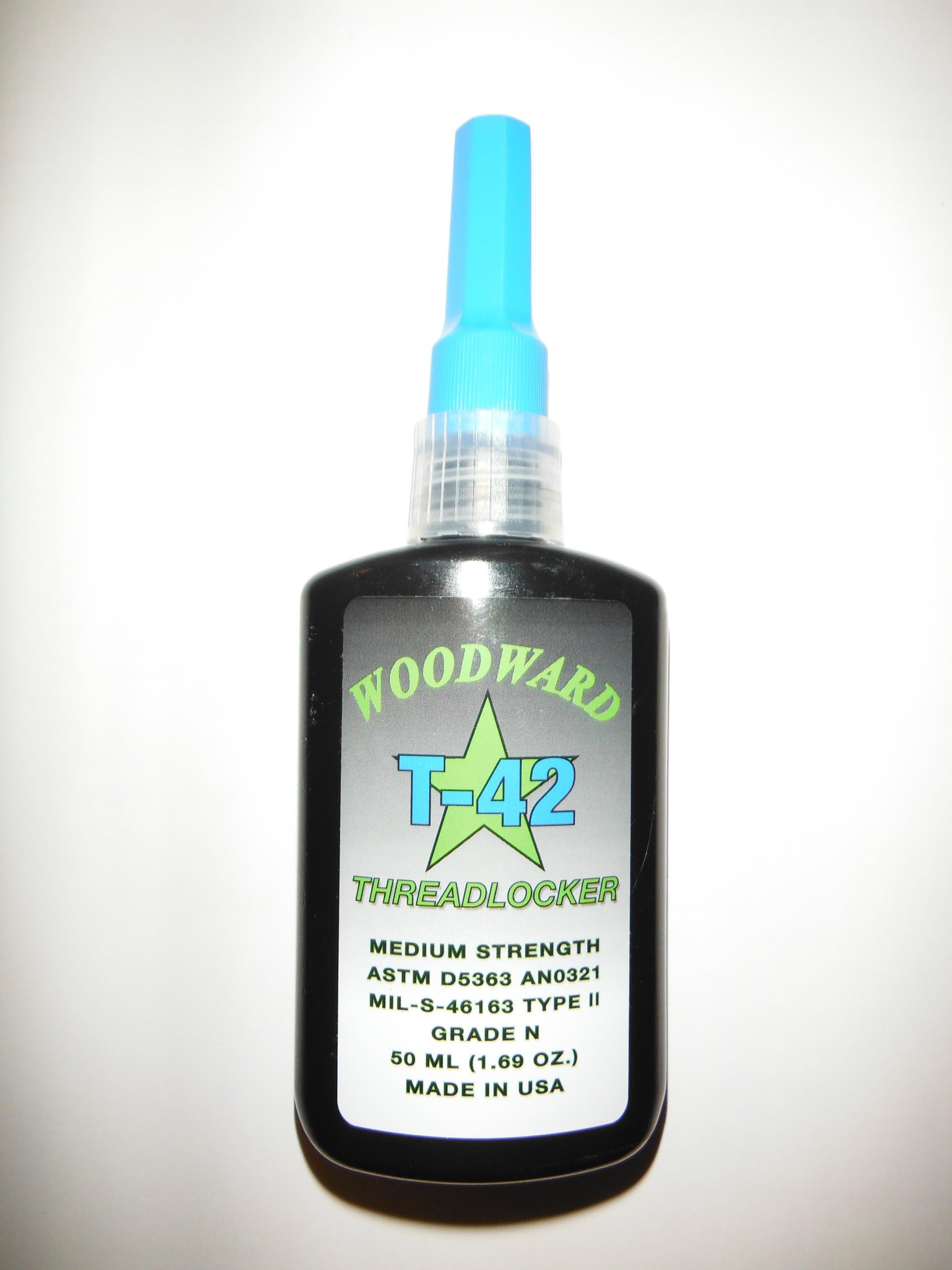 Woodward WRP Blue Threadlocker Adhesive 50 ml