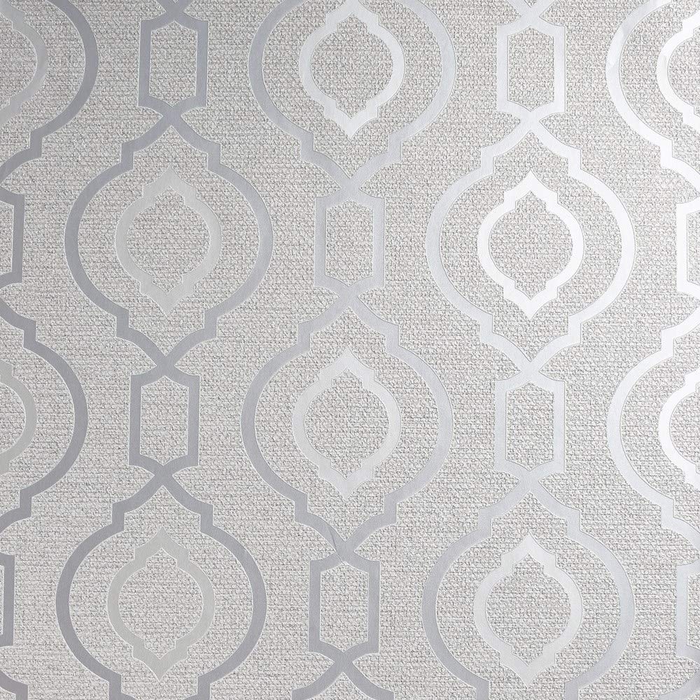 Arthouse Neutral Calico Trellis