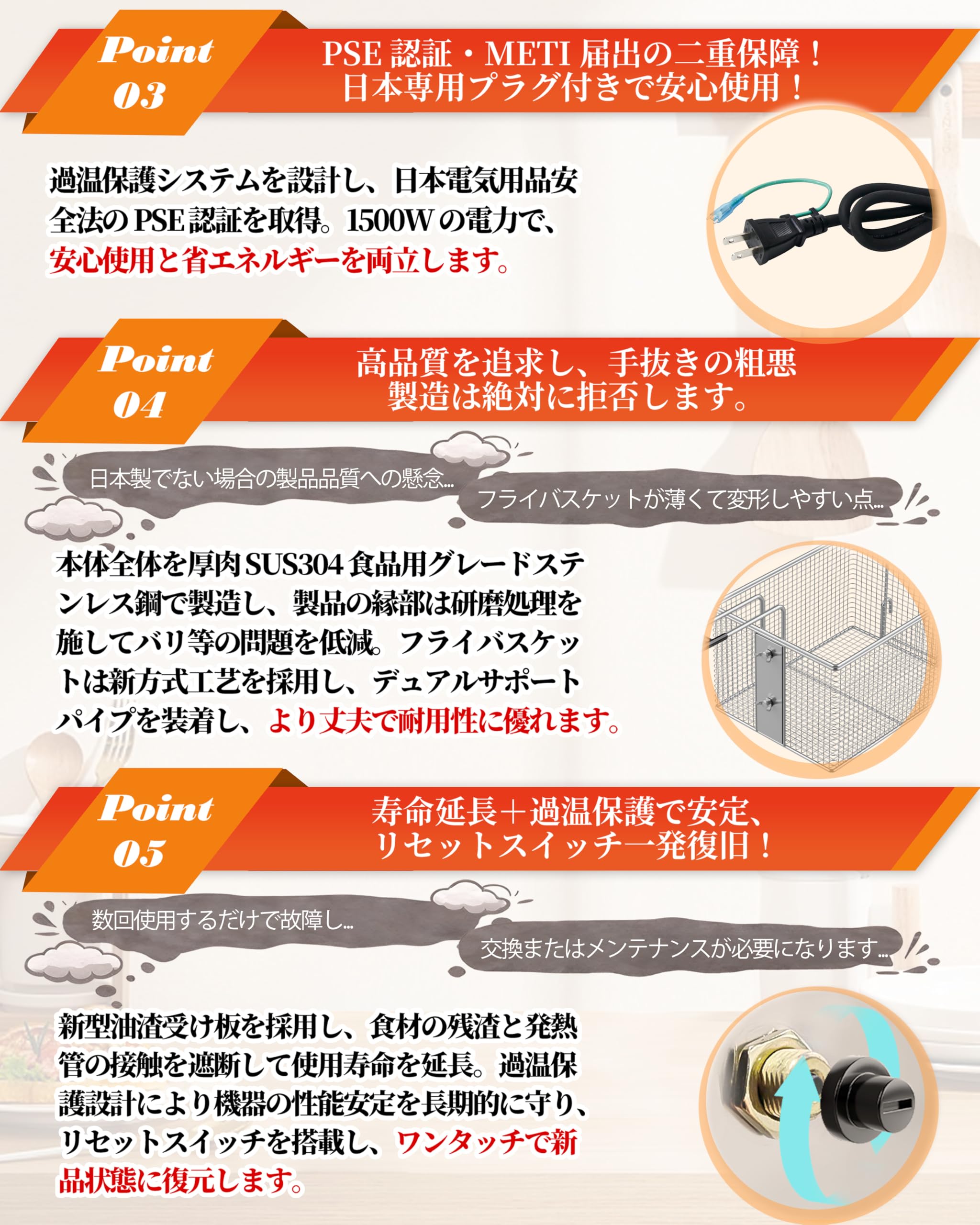 Amazon.co.jp: 電気フライヤー 業務用 10L タイマー付属 大容量 業務用