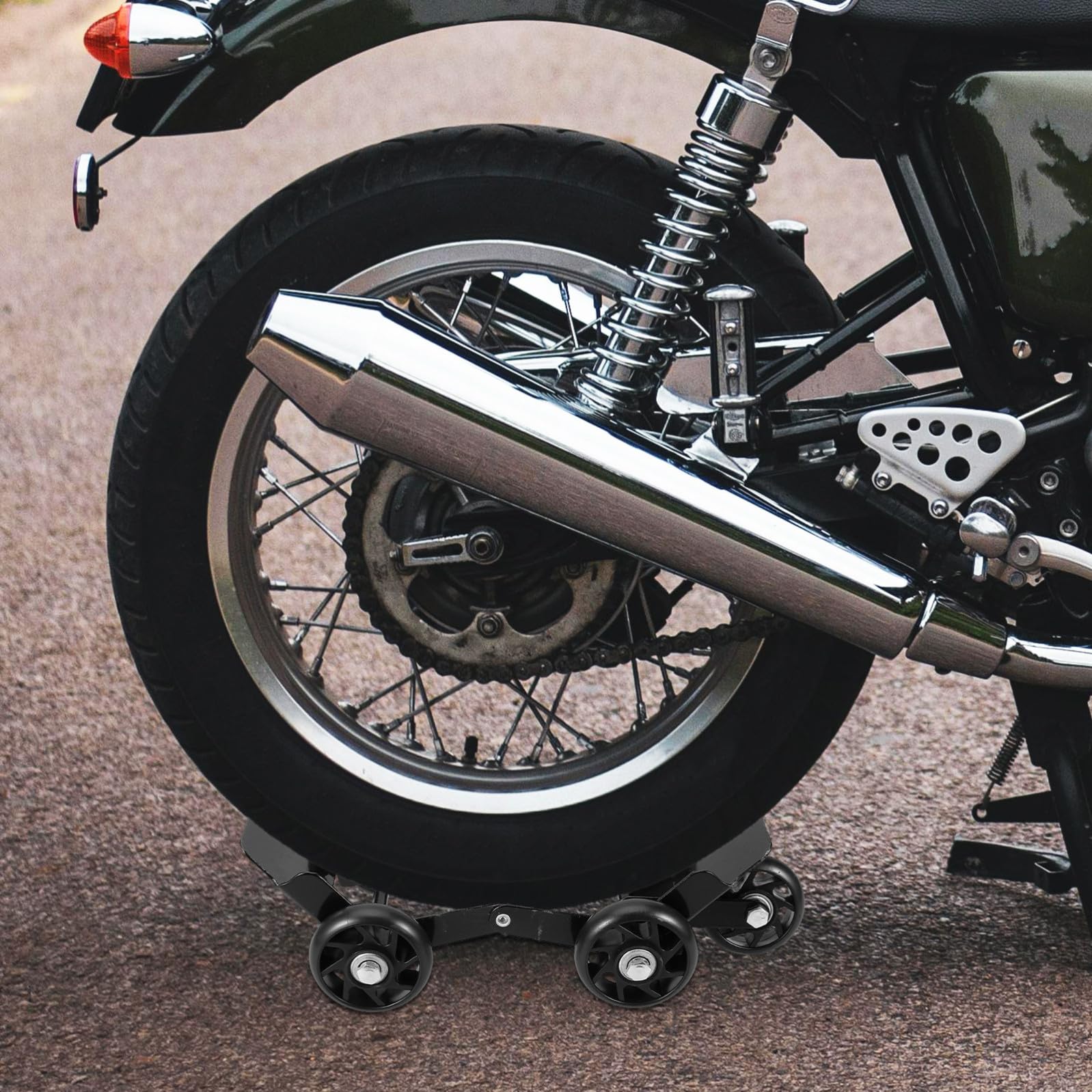 INOOMP Spintore Resistente Plastica Metallo a Carichi in e Pesanti, Facile da Usare per Pneumatici Motocicletta Emergenze su Strada