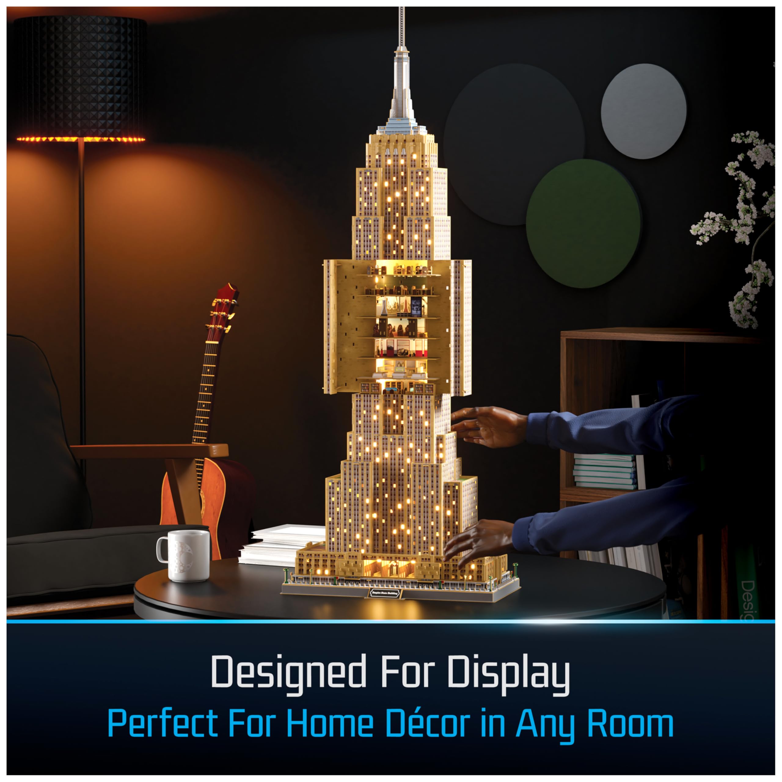 Amazon.com: 4D Build Empire State Building Replica 3D Puzzle Model