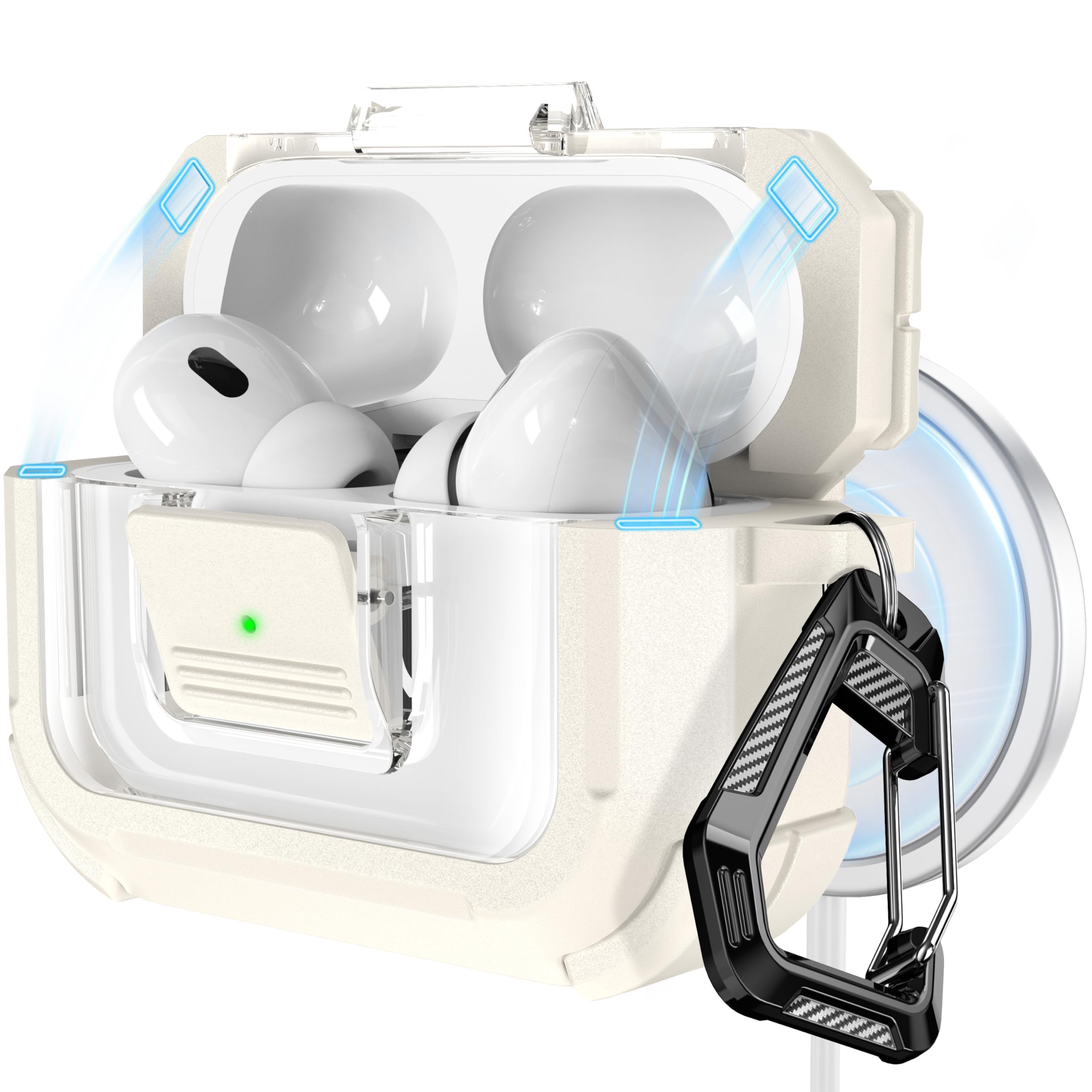 Amazon | RFUNGUANGO AirPods Pro 第2世代/第1世代 対応保護ケース