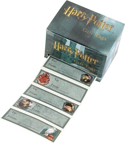 Harry Potter Etiquetas de etiquetas de regalo