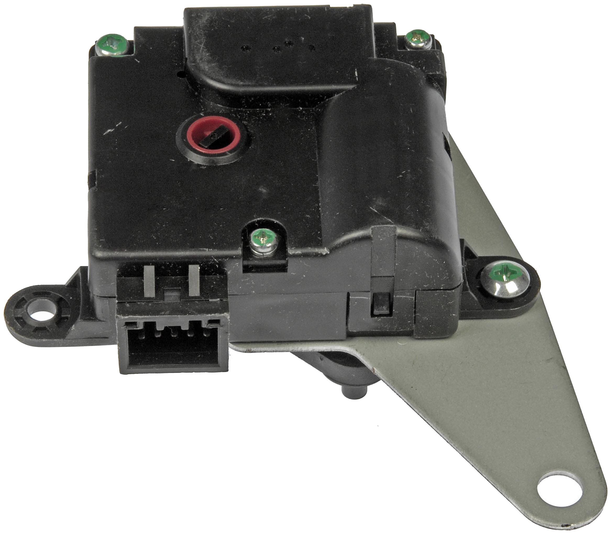 AIR DOOR ACTUATOR - Air Door Actuator - Temperature - Blend Door Motor - Air Door Motor - Heater Door Actuator - This air door actuator directly replaces the original actuator on specific vehicle years, makes, models, configurations and positions to restore proper HVAC operation. Please note that many vehicles have several different air door actuators, which are designed for specific positions and functions in the vehicle. To ensure you have what you need, carefully review the application notes for this part to verify it matches the position and function of the actuator you need to replace. In some online ordering systems, you may need to enter your vehicle information first to see the application notes for your vehicle. If you don't know which actuator position you need to replace, consult a qualified service technician. - Hyundai Elantra 2006-01, Hyundai Tiburon 2008-03 - Air Door Actuator - Temperature - Dorman 604-303 HVAC Blend Door Actuator Compatible with Select Hyundai Models