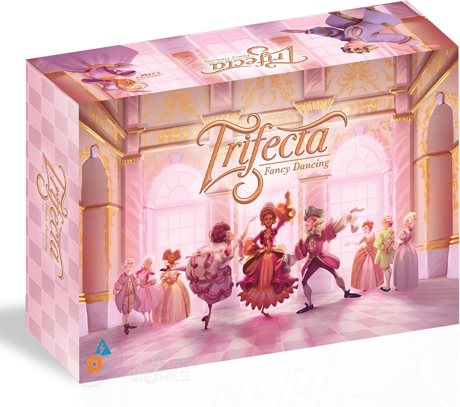 SparkWorks Games - Trifecta Fancy Dancing - A 1 to 2 Player Card Game