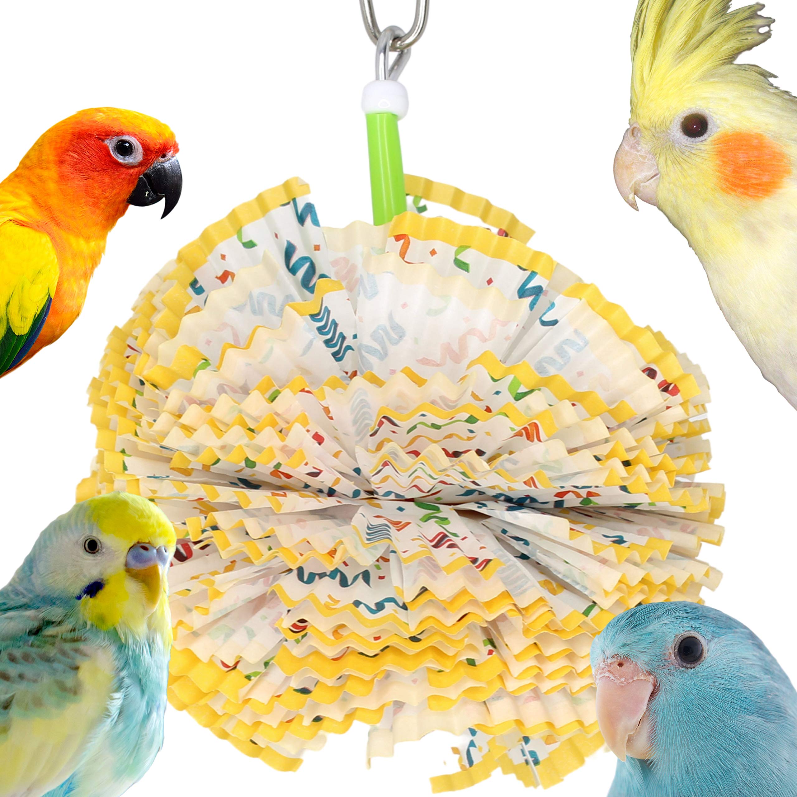 paper toys for budgies