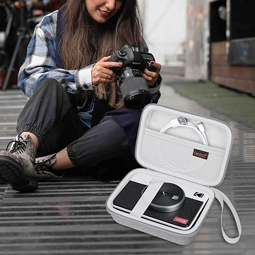 Miniatura 7 de Canboc Estuche de transporte para impresora fotográfica portátil KODAK Mini 2 Retro 4PASS/KODAK Mini Shot 2 Retro 4PASS 2-en-1 cámara digital
