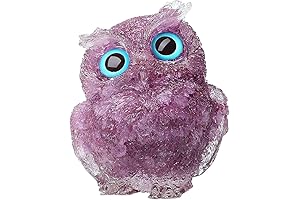 Mystical Owl Statue: A Gemstone Haven of Serenity