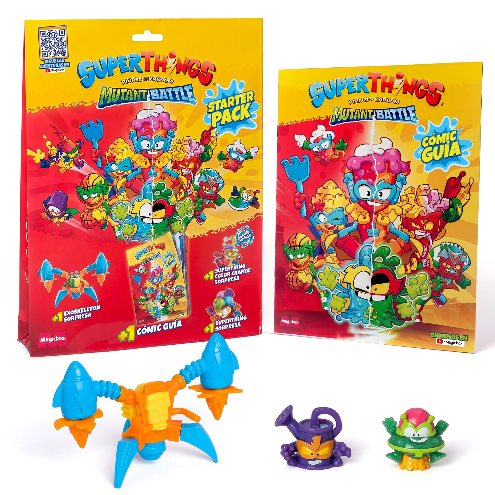 SUPERTHINGS RIVALS OF KABOOM Serie Mutant Battle-Starter Pack
