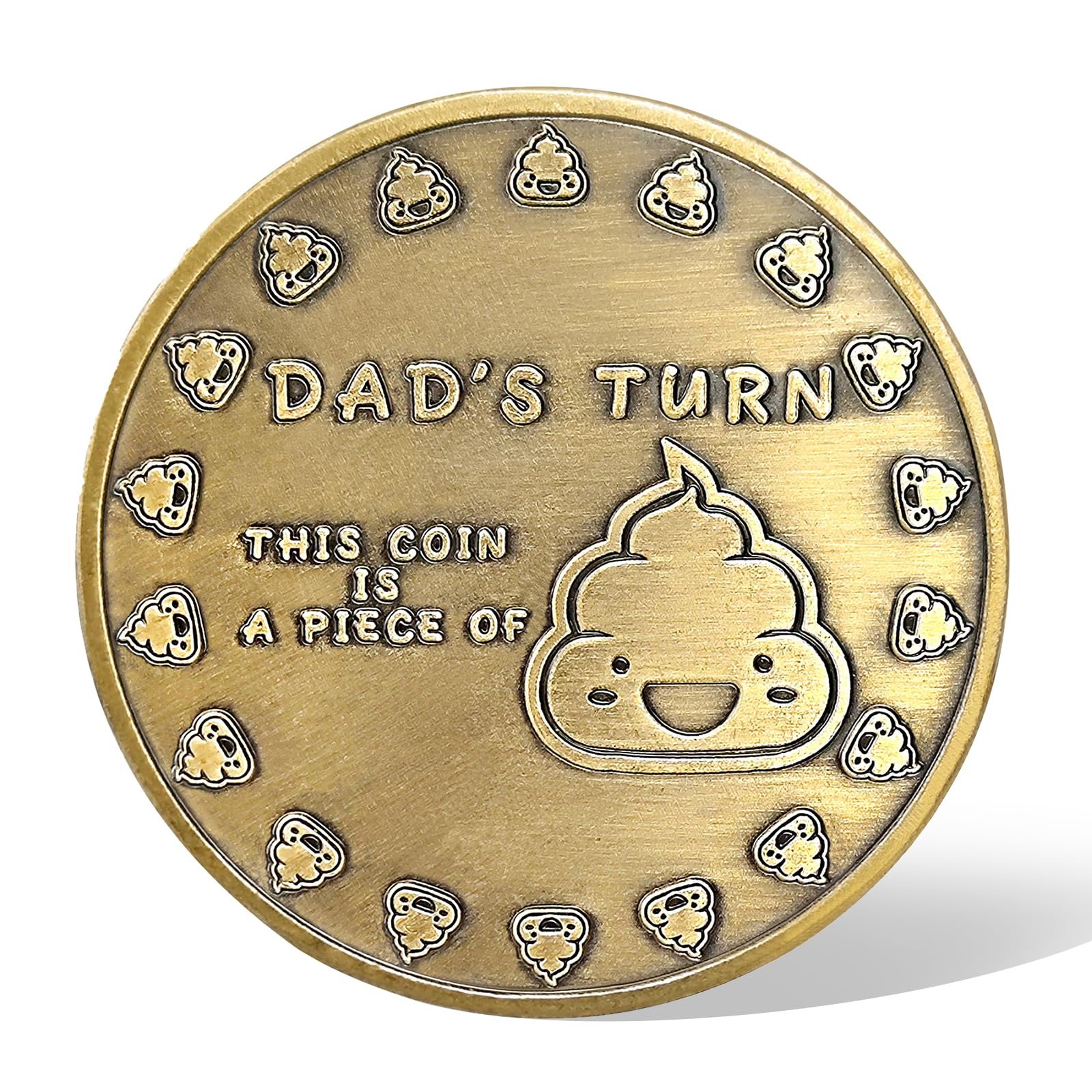 New Parent Decision Coin Funny Unique First Time Pregnancy Gift for New Moms Dads Cute New Baby Gifts Gender Reveal and Shower Gifts for Dad Mom Double-Sided Flip Coin - Image 3