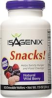 Vista 1 de Isagenix 60 obleas masticables naturales de bayas silvestres 7.5 oz (214 g)