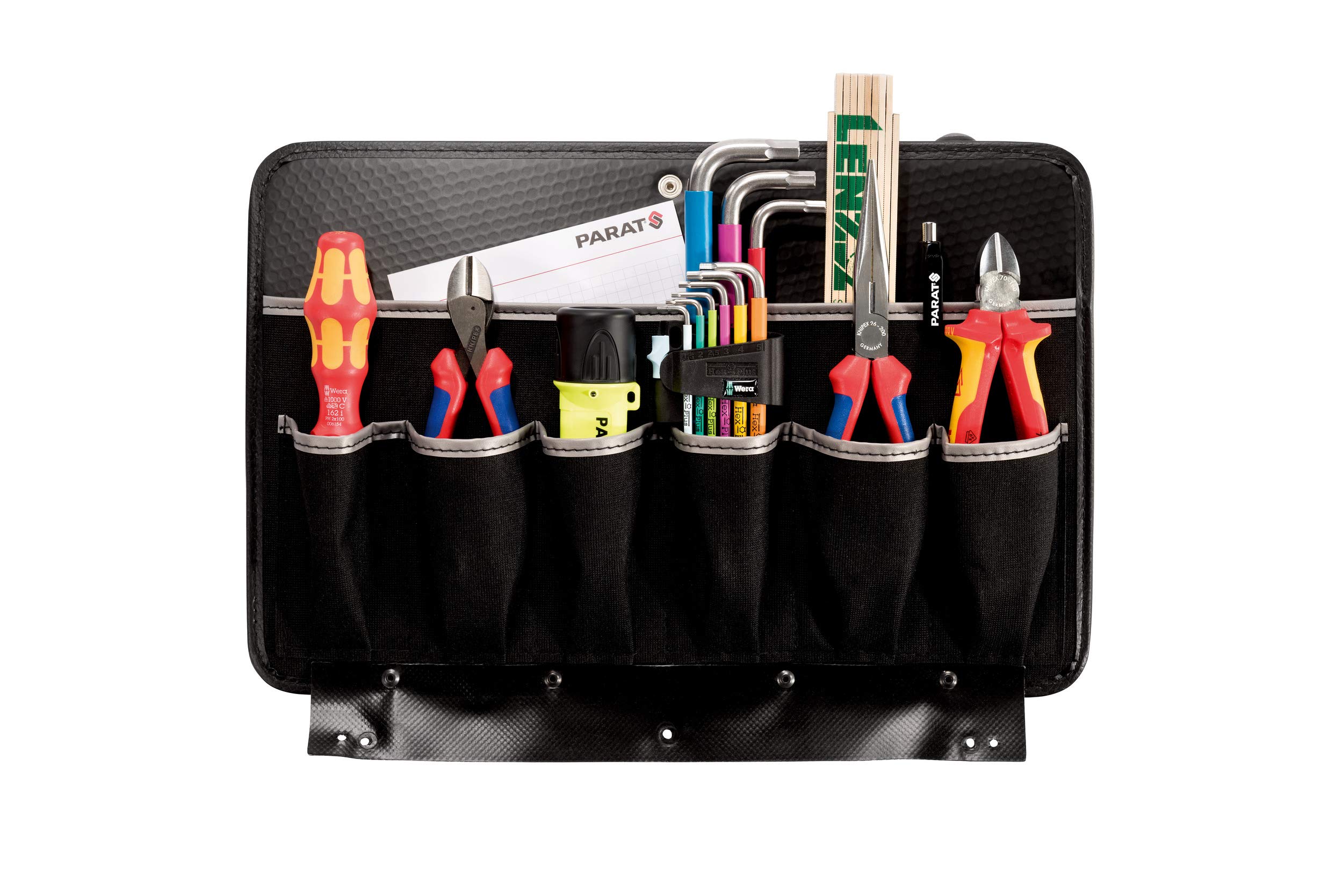 Parat Black 591005161 Tool Board (2-Sided, For Tool Box, Many Pockets, Colour Tool Holder)