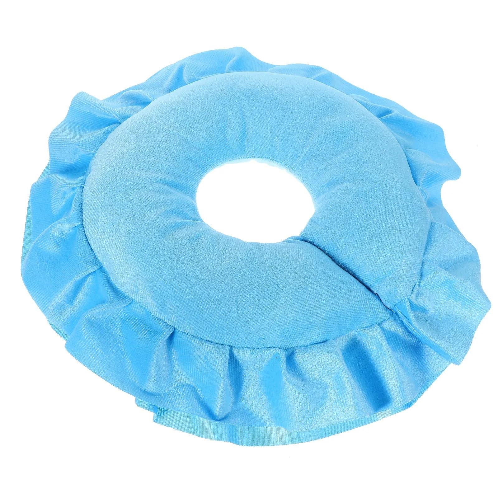 Almohada facial de salón de belleza y cojín de masaje ergonómico reutilizable