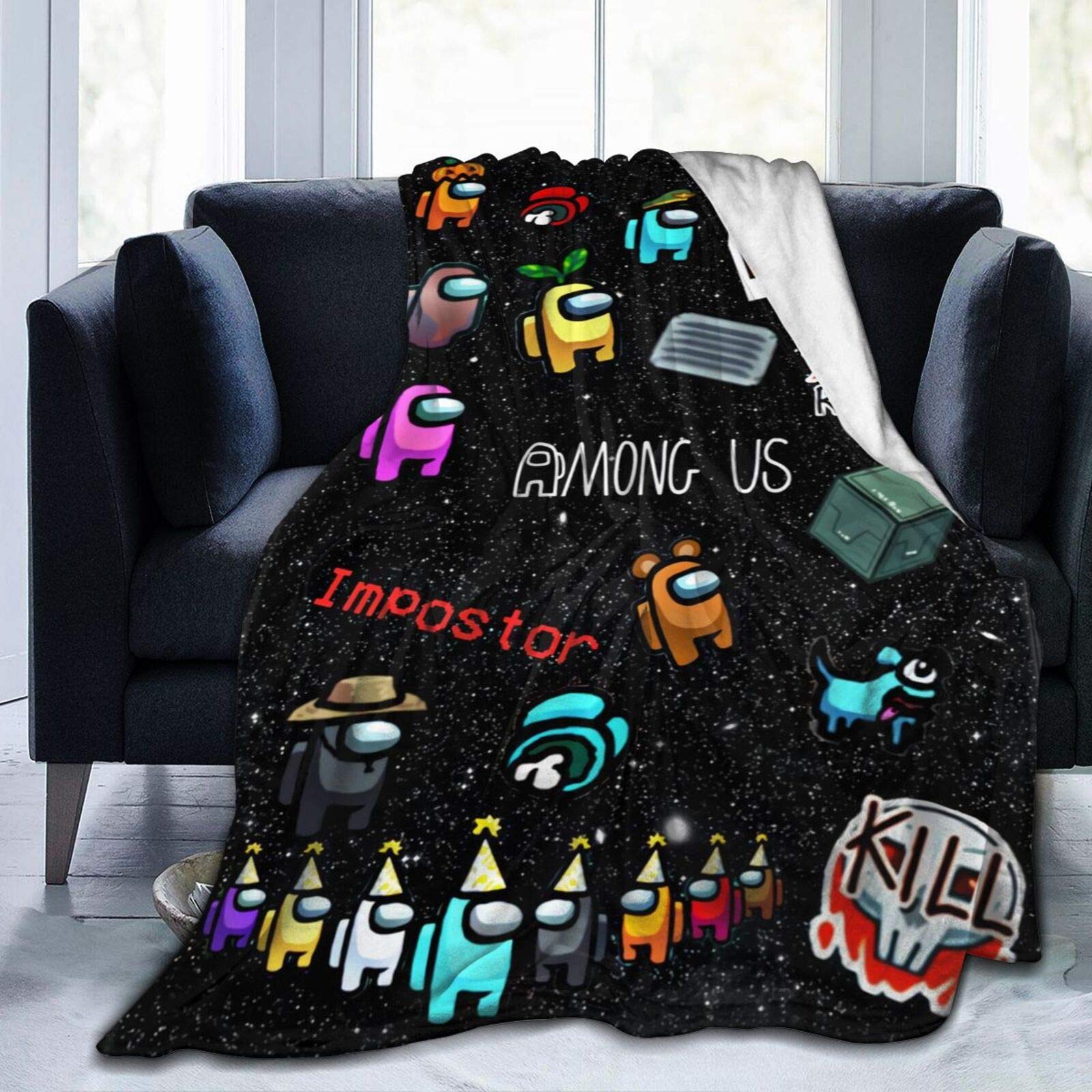 JLOVE Among US Blanket Soft Cozy Throw Blanket Micro Fleece Couch Blankets  40 X 50 Inch : Buy Online at Best Price in KSA - Souq is now Amazon.sa: Home